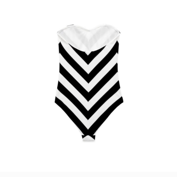 Zara Striped Barbie™ Mattel Swimsuit - Picture 10 of 16